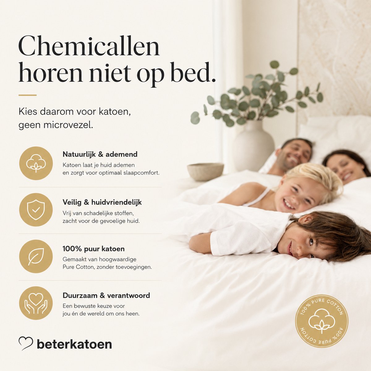 Hoeslaken - Katoen