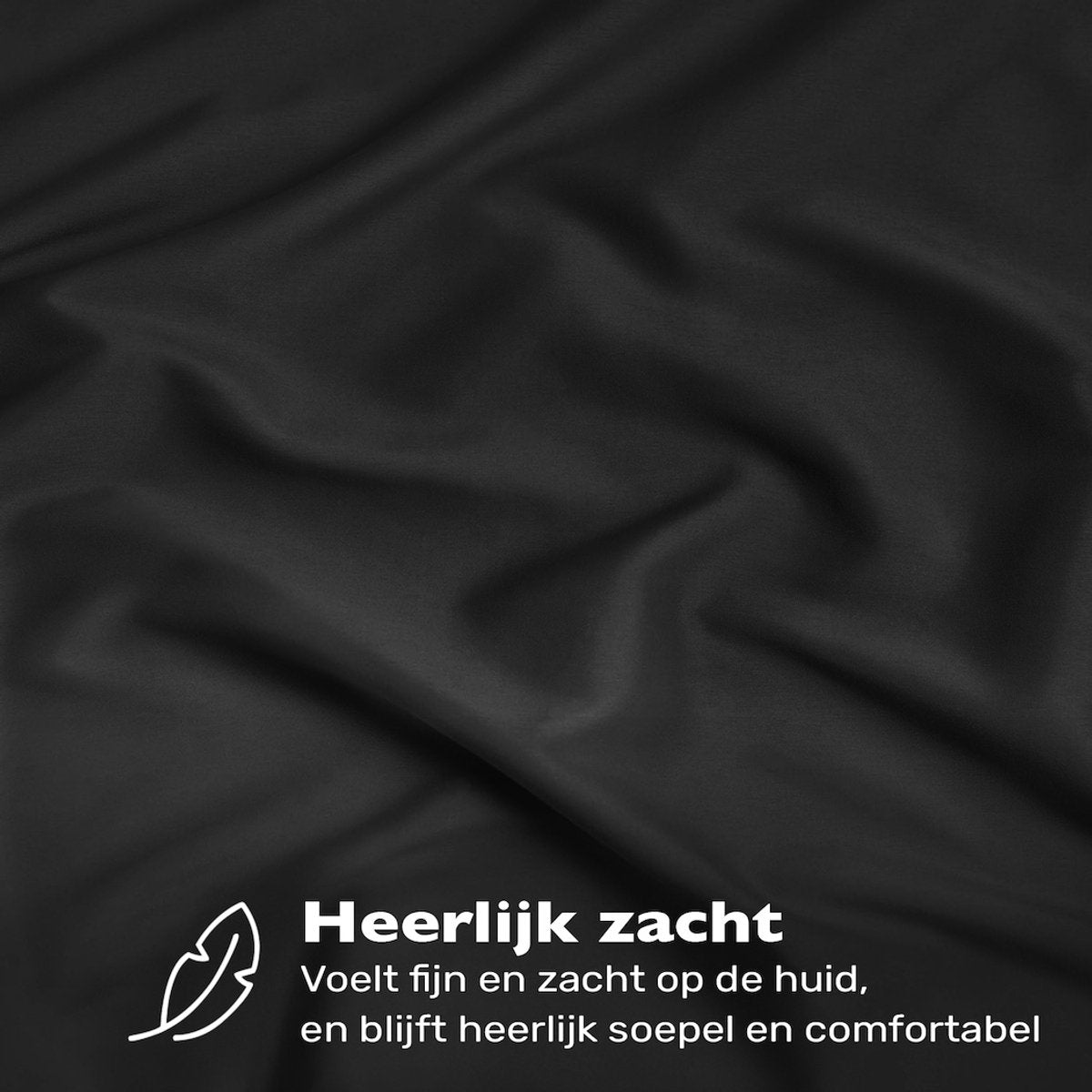 Hoeslaken 120x200 - tot 30 cm Hoekhoogte - 100% Katoen Jersey - Meer Kleuren - Strijkvrij - Lange Levensduur - Zwart