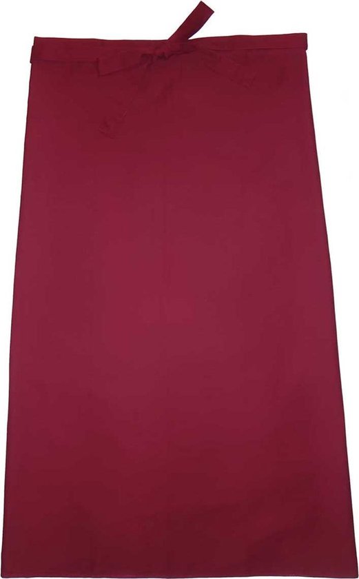 Homéé - Kokssloof |rood | 65% Polyester 35% Katoen 240g. p/m² | set van 2 stuks |100x100cm