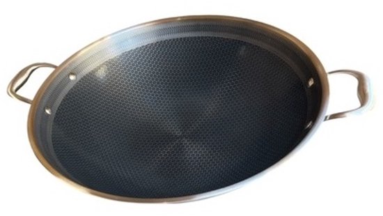 Graniet Wokpan (36 cm) PFAS Vrij - Geschikt voor alle warmtebronnen