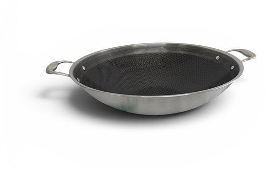 Wokpan (40 cm) Krasvrij Coating - Geschikt voor alle warmtebronnen