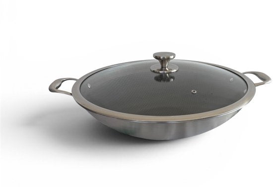 Wokpan (40 cm) Krasvrij Coating - Geschikt voor alle warmtebronnen