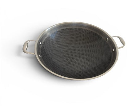 Graniet Wokpan (36 cm) PFAS Vrij - Geschikt voor alle warmtebronnen