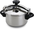 Snelkookpan RVS-10ltr (Geschikt voor alle warmtebronnen)-RVS Pressure Cooker 10ltr