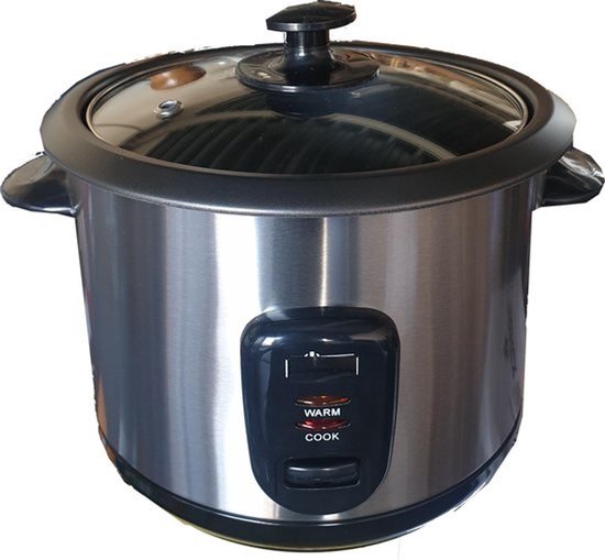 Snelkookpan RVS-8ltr (Geschikt voor alle warmtebronnen)-RVS Pressure Cooker 8ltr