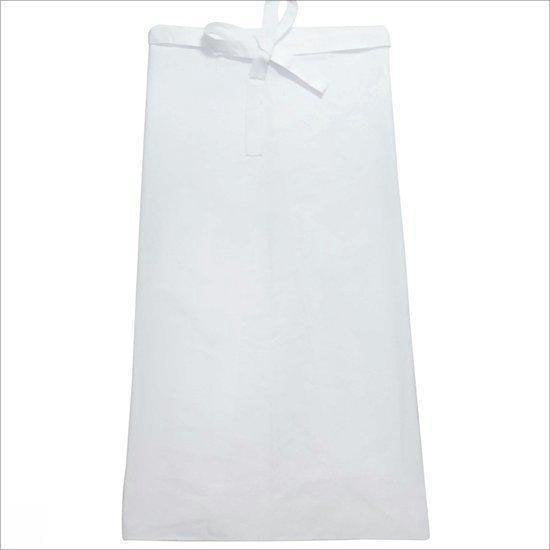 Homéé® Kokssloof wit - 100x100cm - 65% Polyester 35% Katoen 240g. p/m²