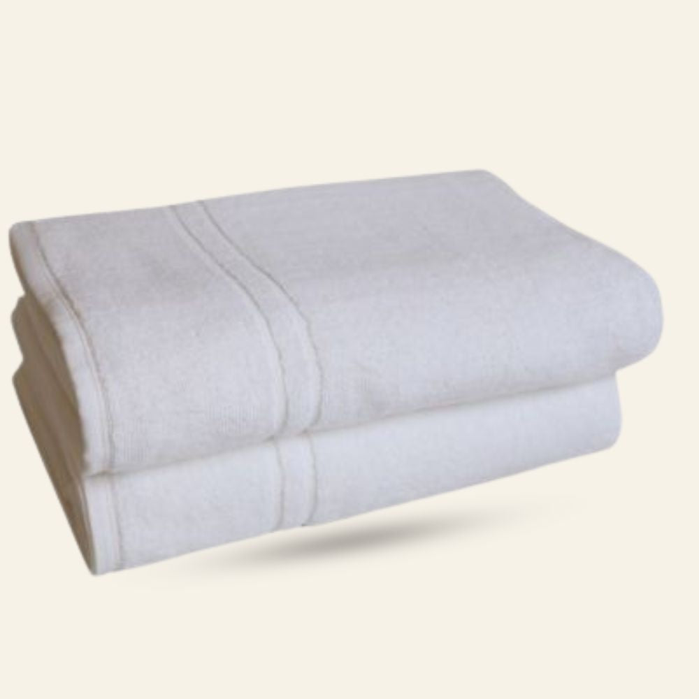 Hotel badlaken 2CAM 450g. p/m² - Wit - set van 3 stuks - 70 x140cm