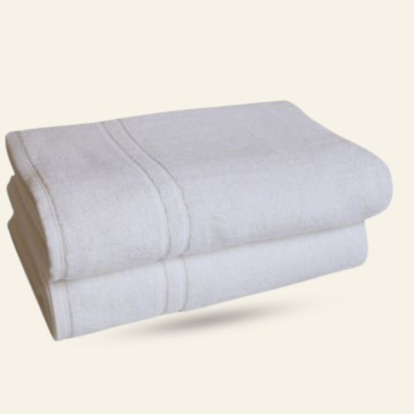 Hotel badlaken 2CAM 450g. p/m² - Wit - set van 3 stuks - 70 x140cm